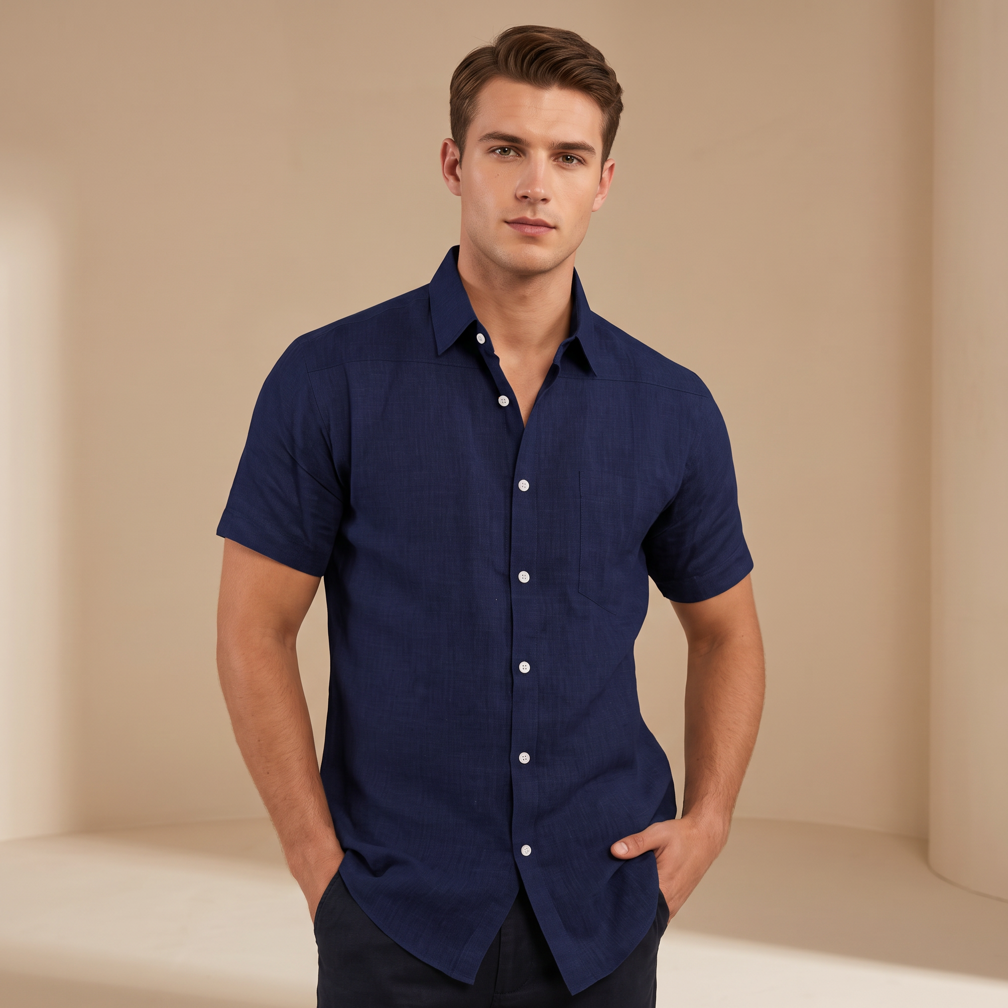 Cassius - Chemise courte élégante
