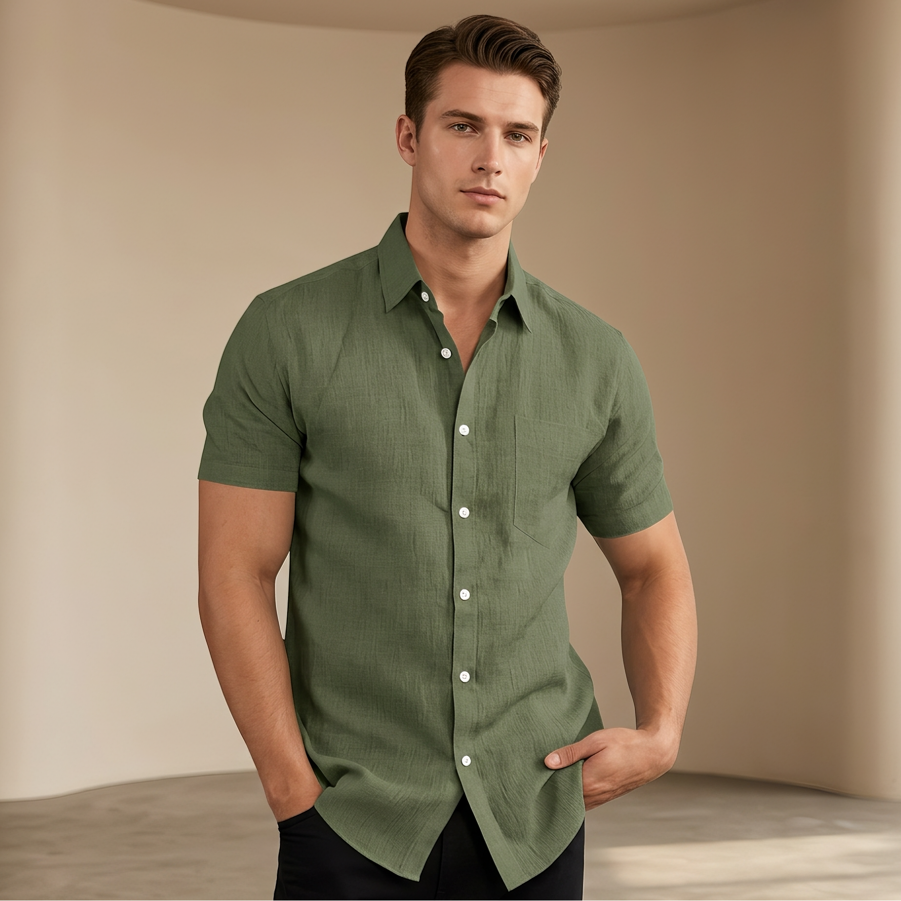 Cassius - Chemise courte élégante