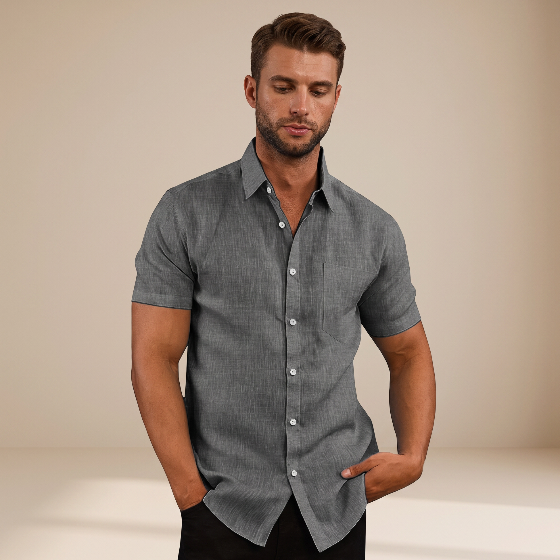 Cassius - Chemise courte élégante