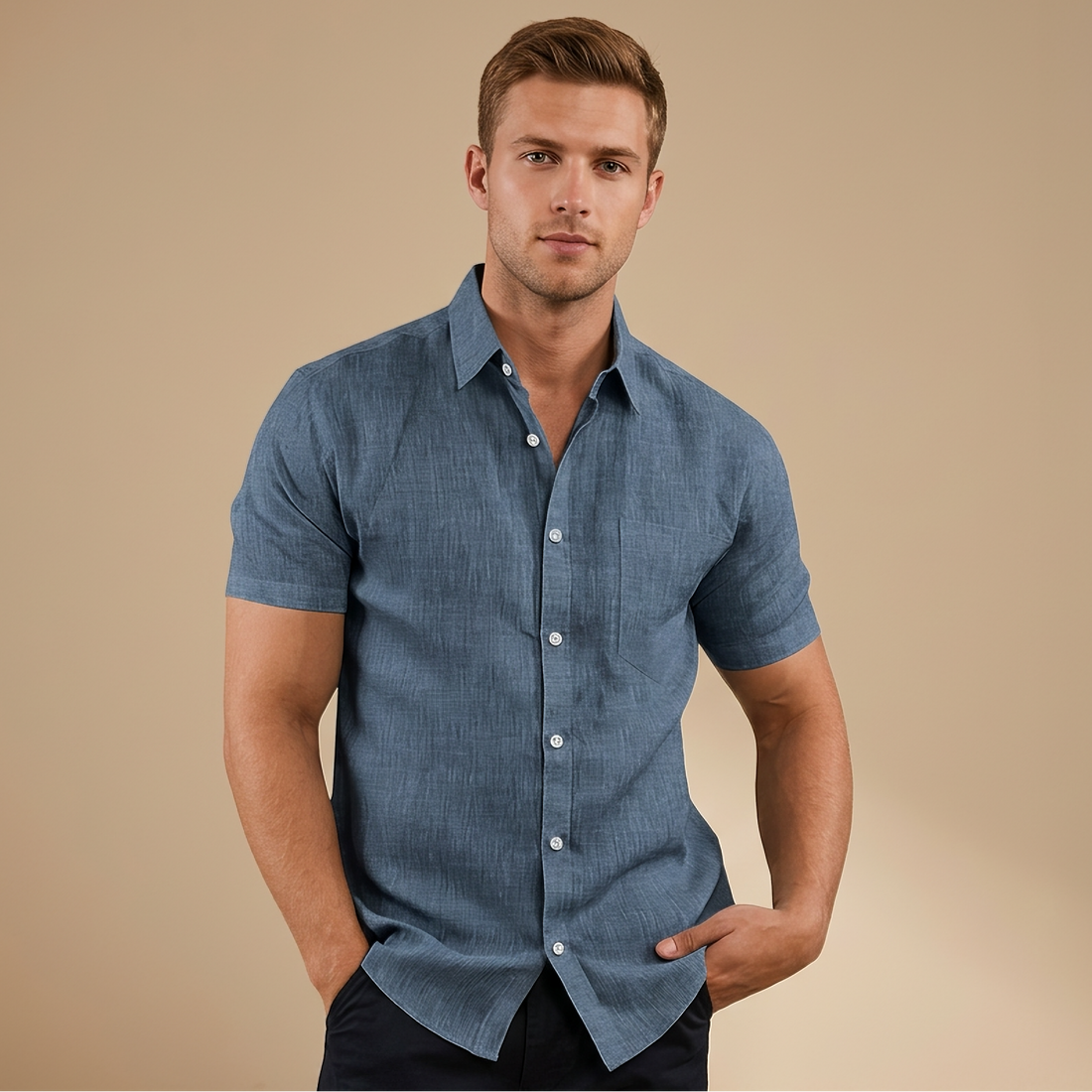Cassius - Chemise courte élégante