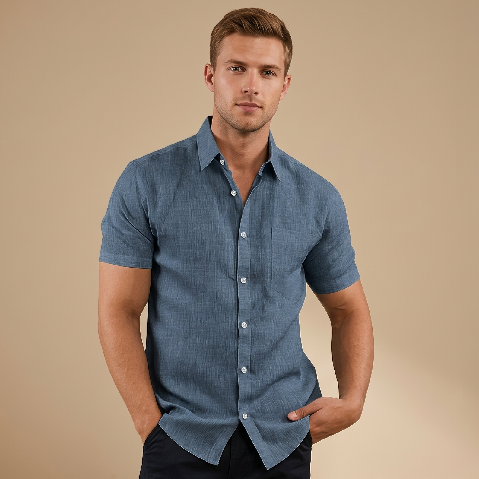 Cassius - Chemise courte élégante