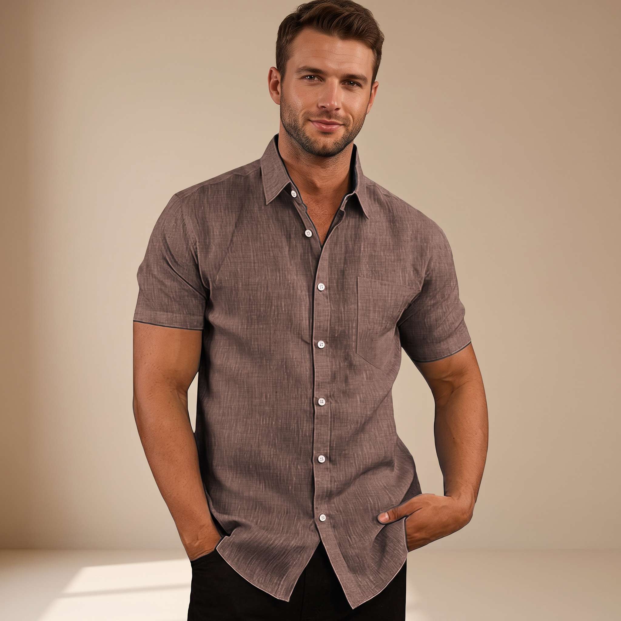 Cassius - Chemise courte élégante