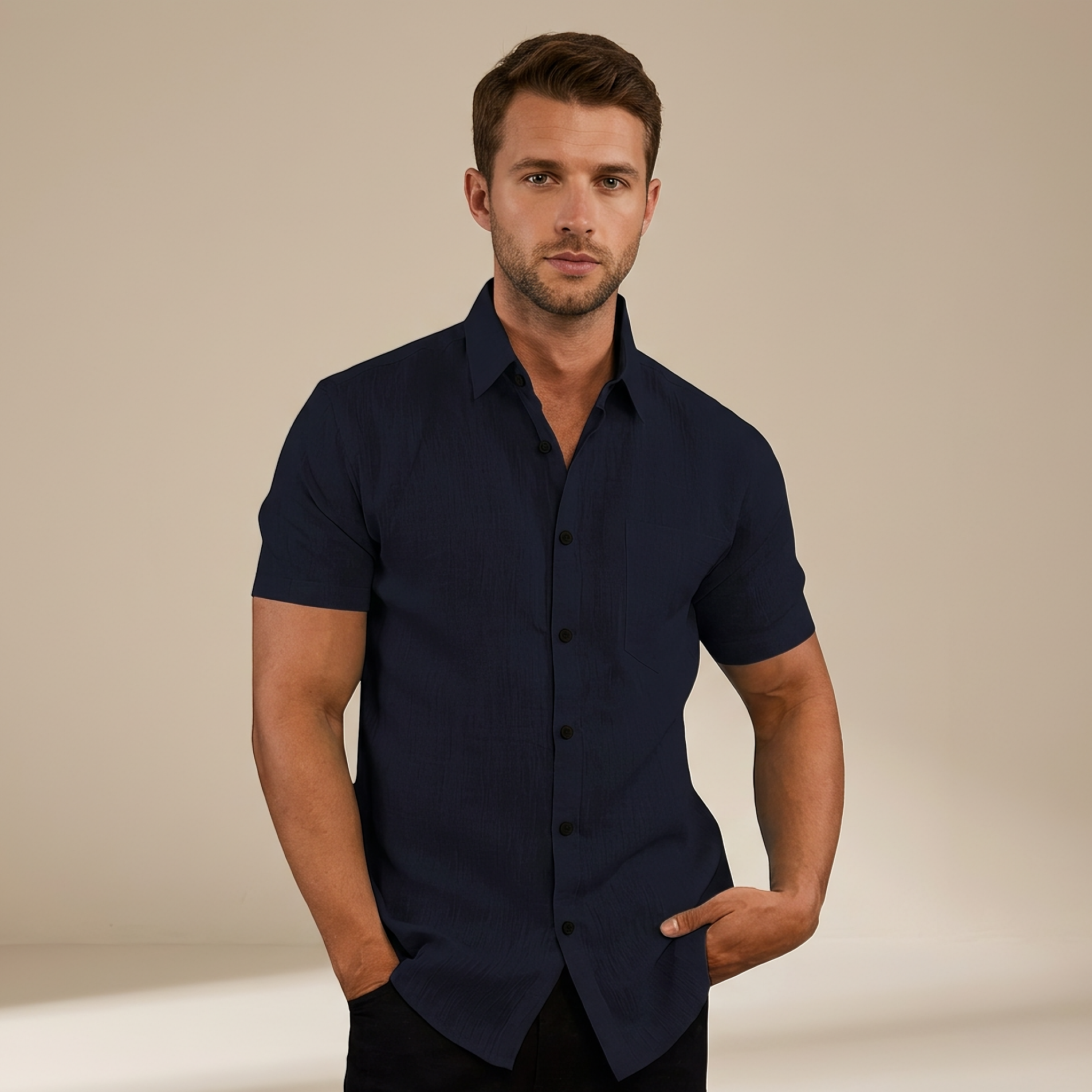 Cassius - Chemise courte élégante