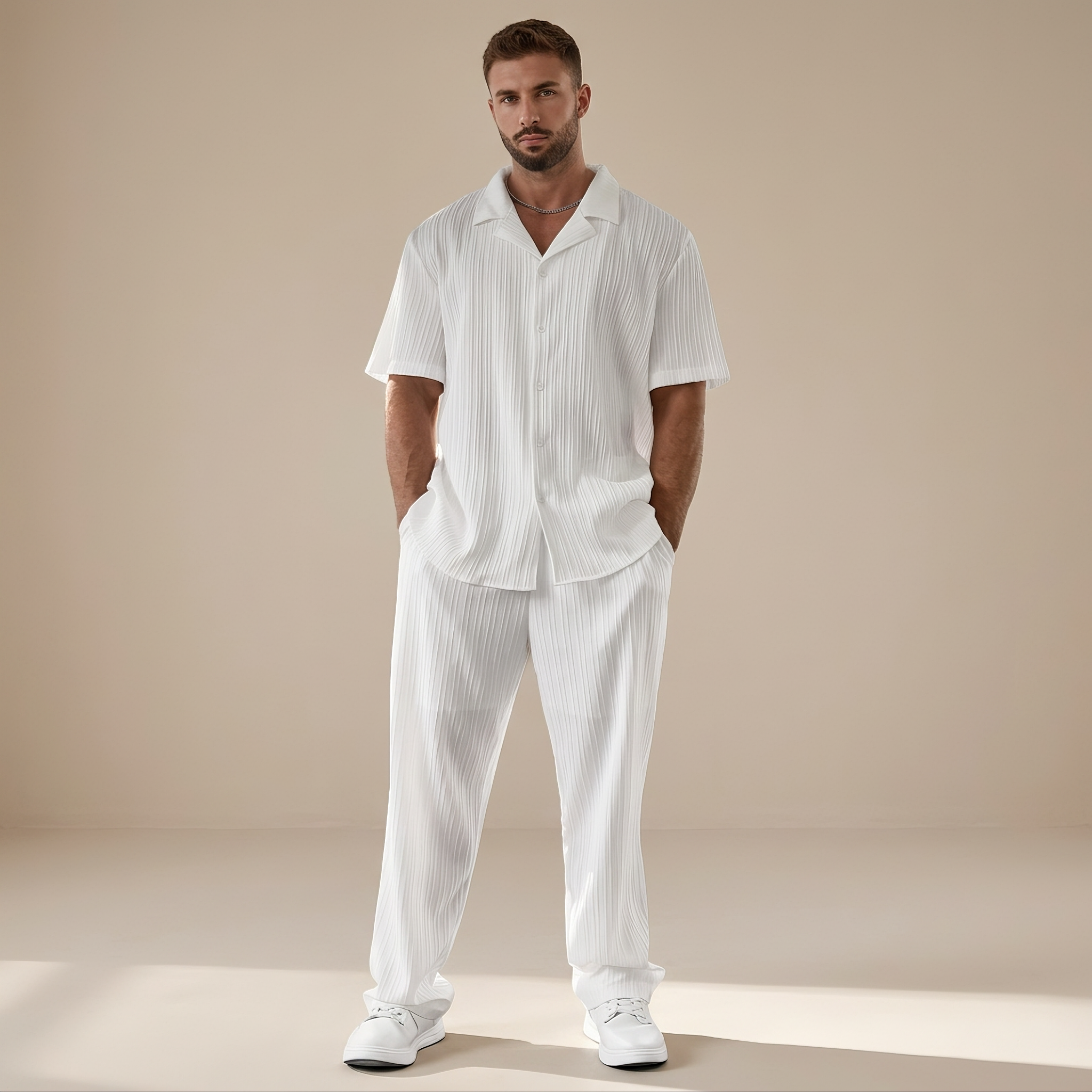 Scott - Ensemble Décontracté à Rayures