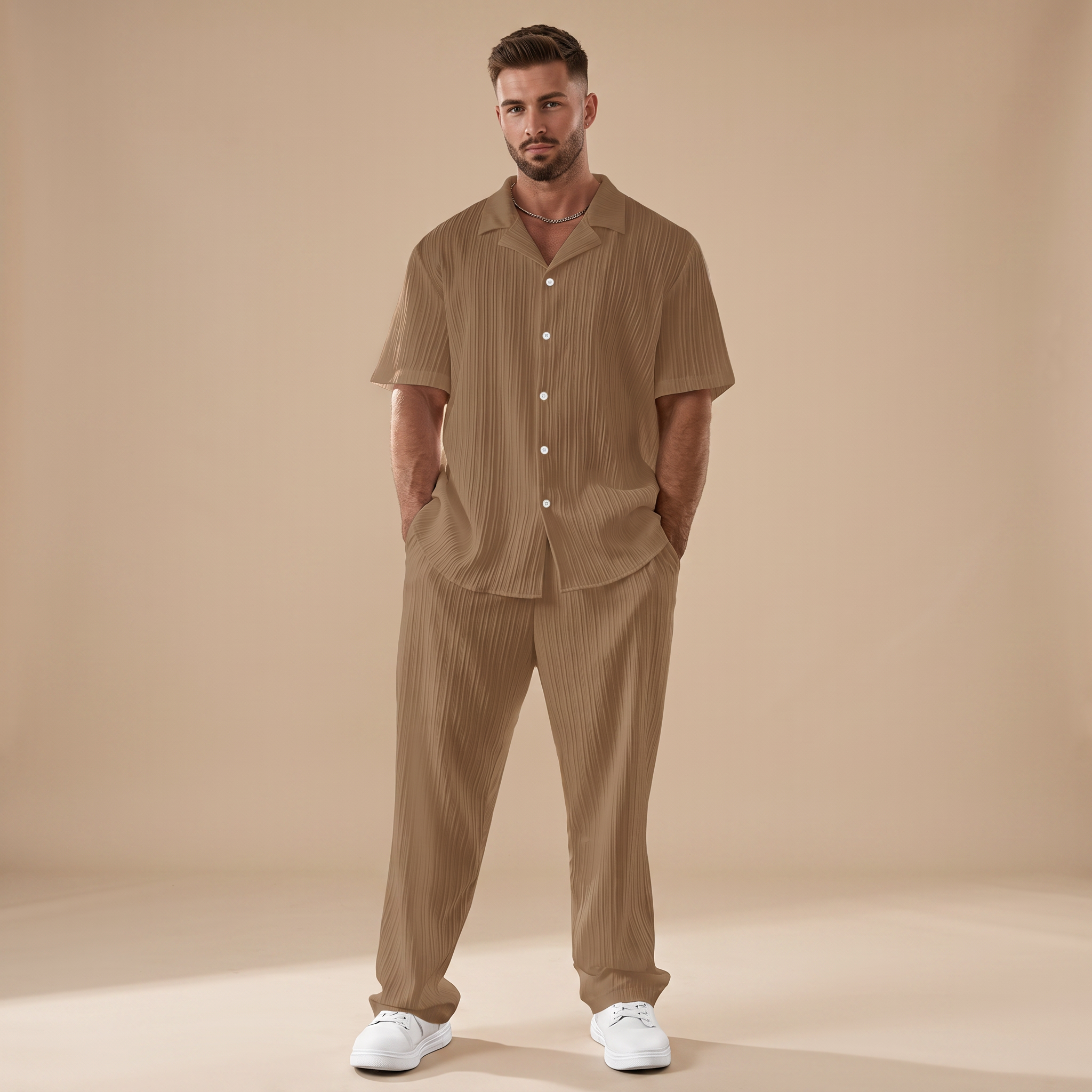 Scott - Ensemble Décontracté à Rayures