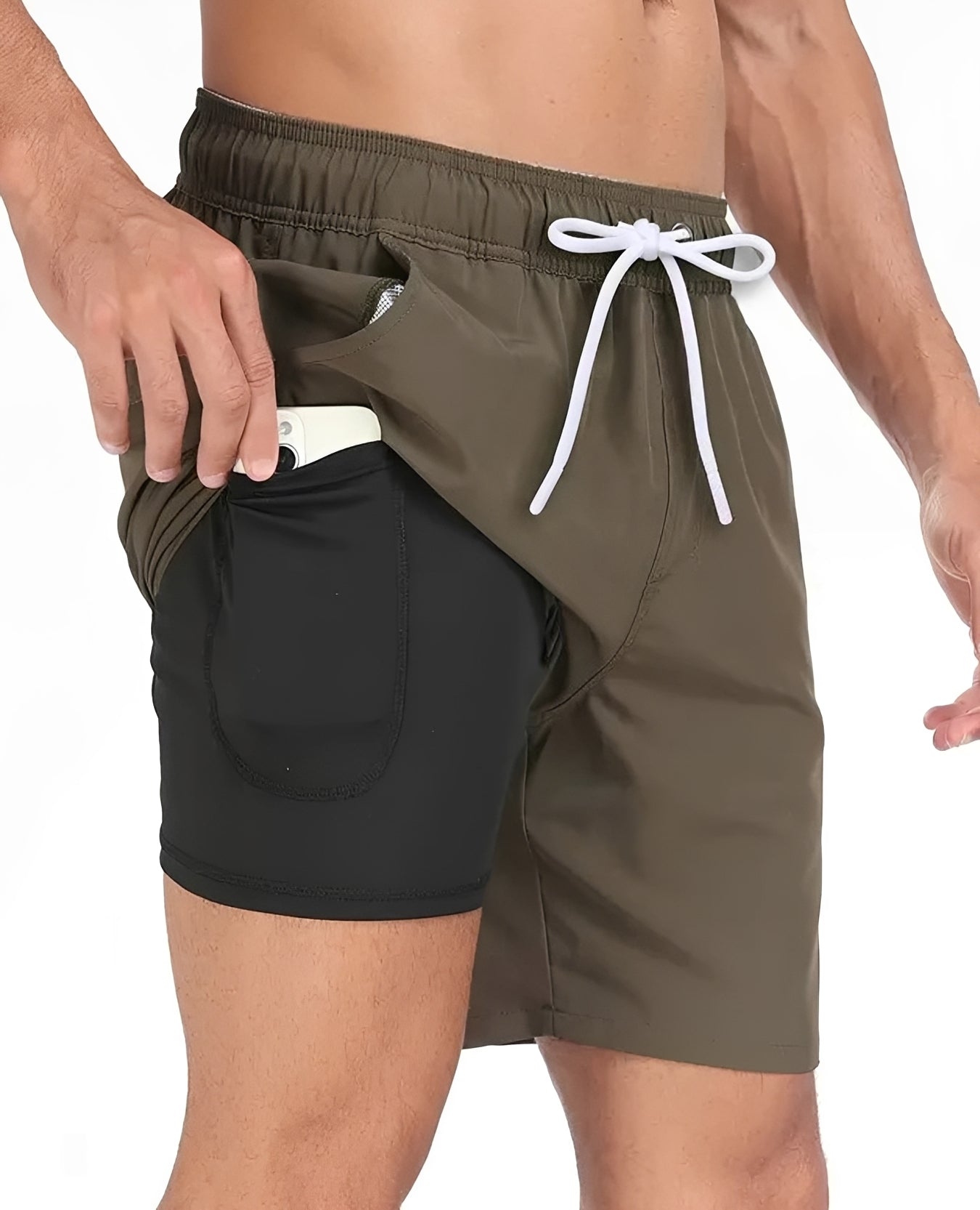 Adam – Short de bain homme – à séchage rapide