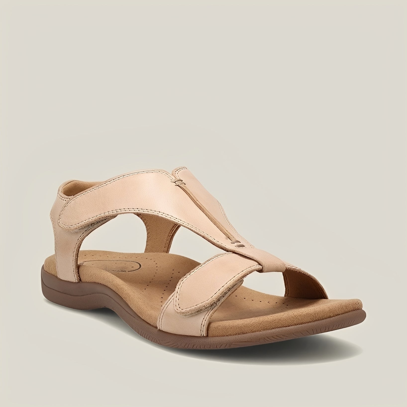 Sharon - Sandales à plateforme avec fermeture Velcro