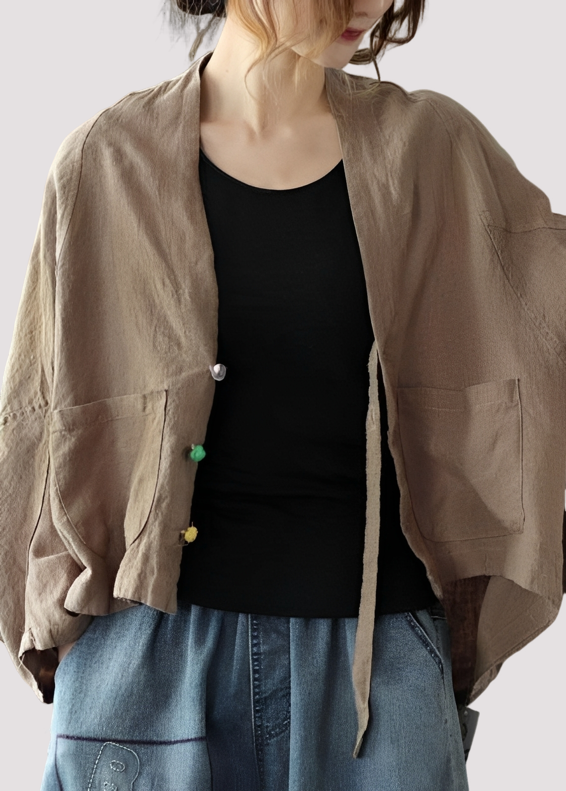 Tilly - Cardigan large et relax avec poches pour femmes