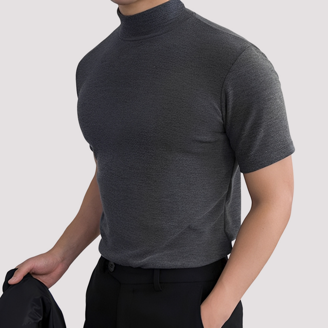 Alfie - T-shirt élégant et bien ajusté pour hommes