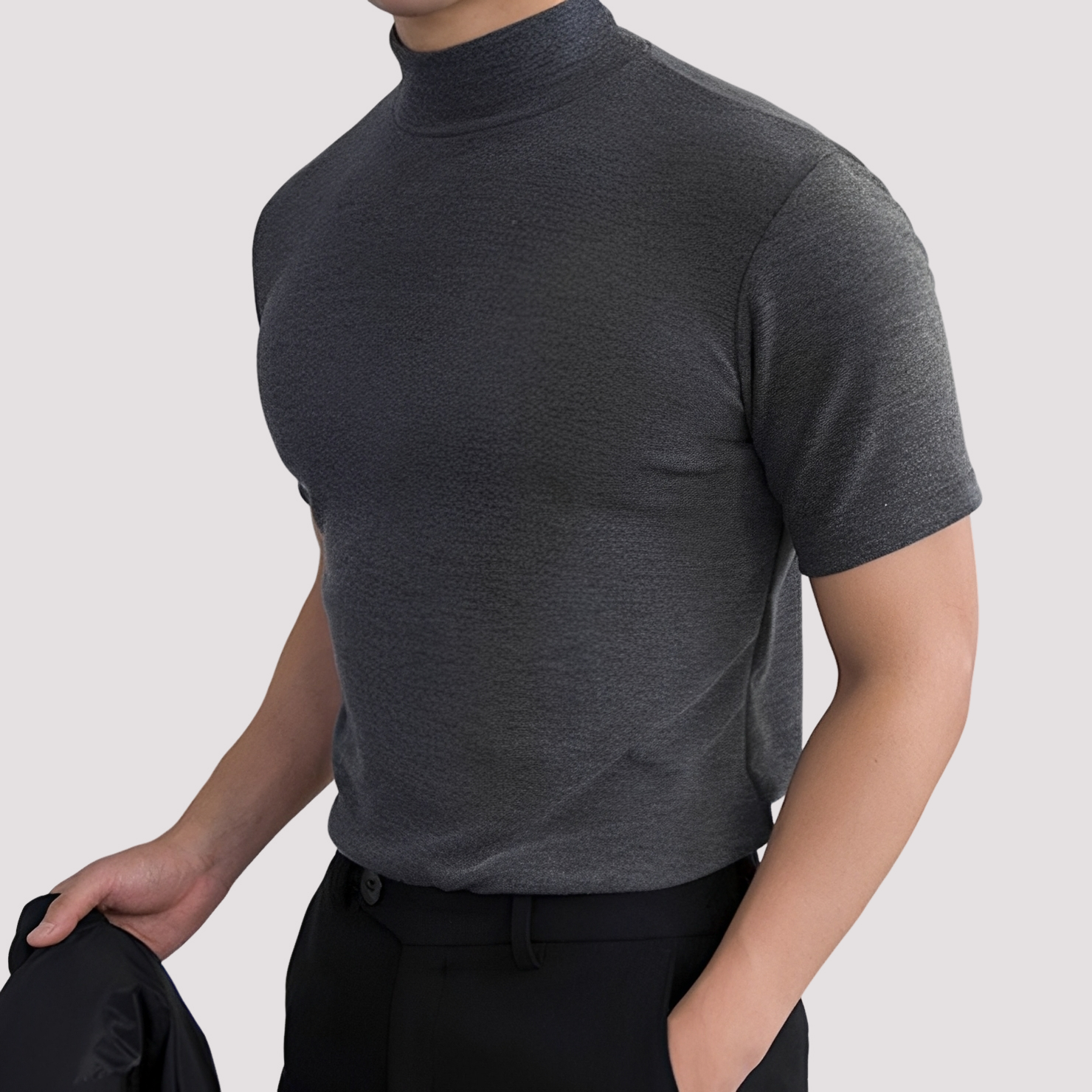 Alfie - T-shirt élégant et bien ajusté pour hommes