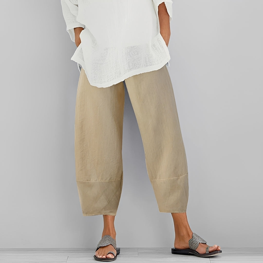 Mariam - Pantalon large et décontracté