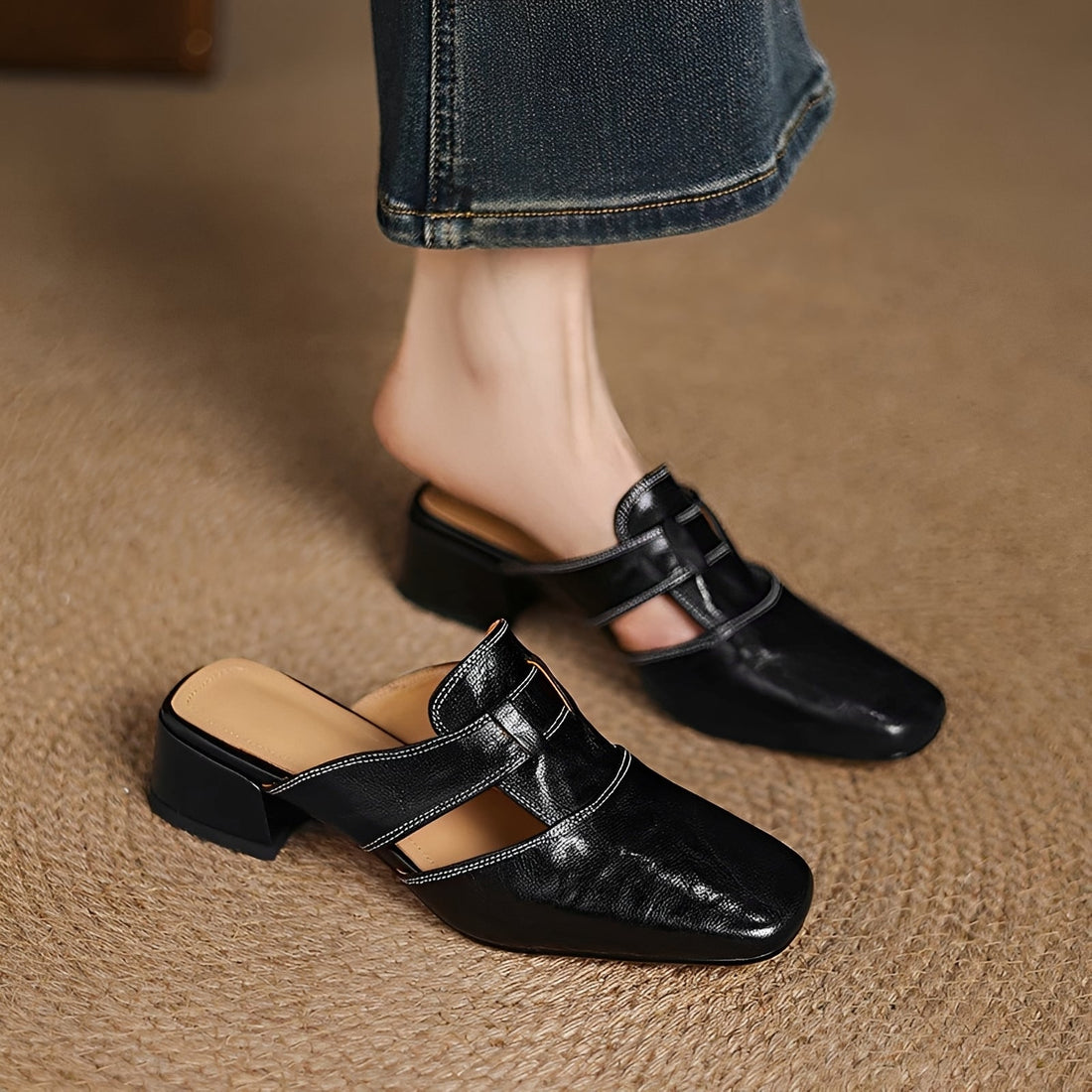 Evie - Mules Chic pour Sandales