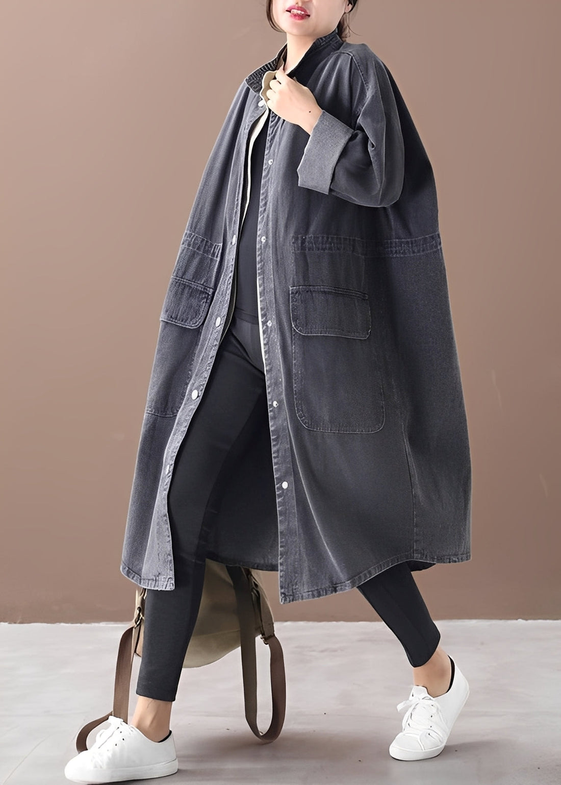 Rachel - Élégante robe-chemise en jean pour femmes