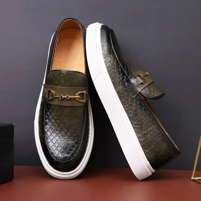 Frances - Mocassins Épurés pour Occasions Formelles