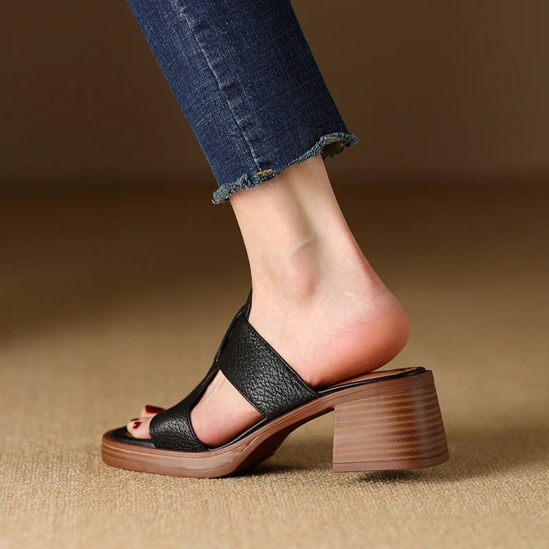 Keyaan - Sandales Chunky pour Tous les Jours