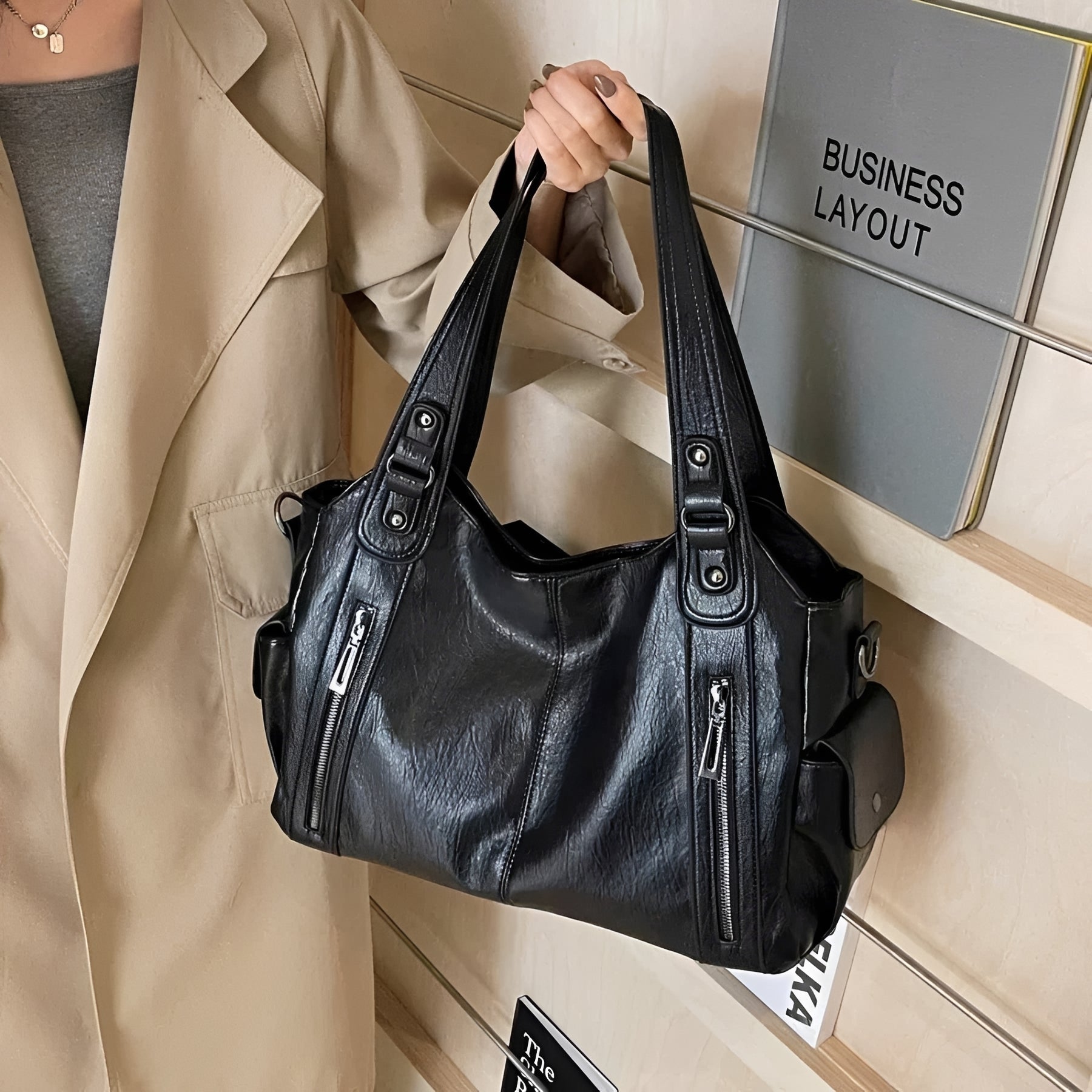 Angelica - Sac épaule intemporel