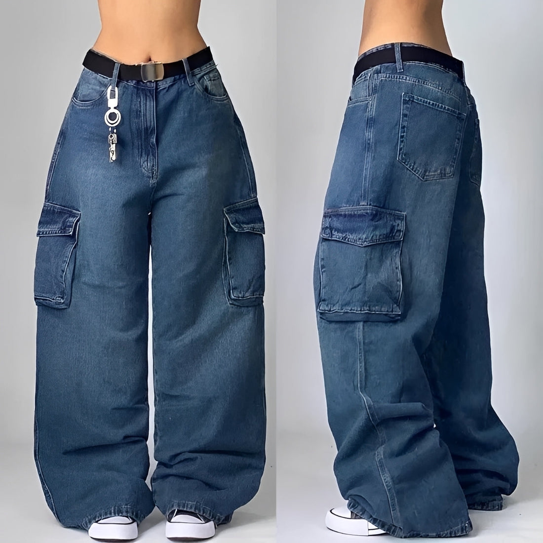 Elsie - Grand Jean Cargo Chic