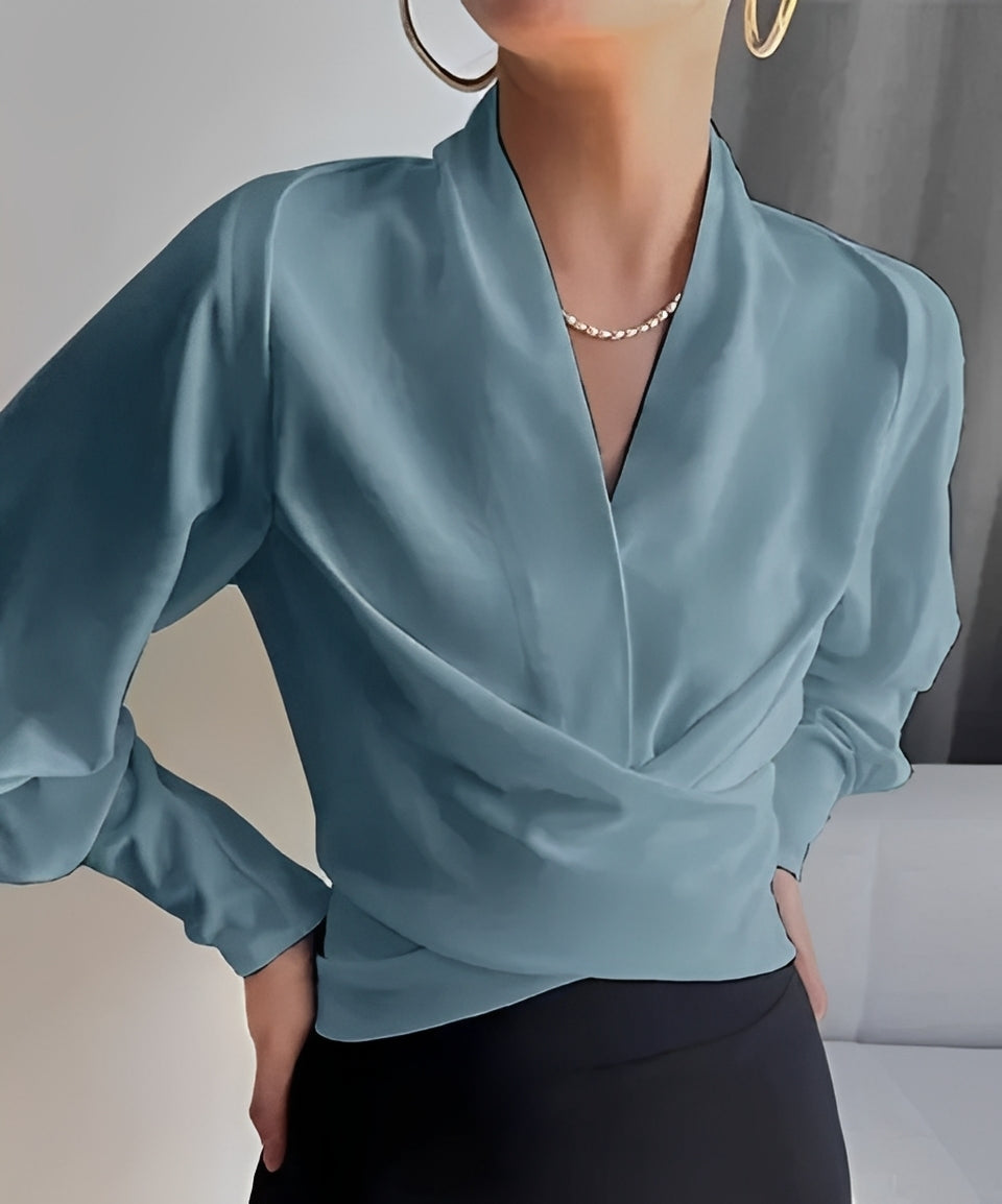 Isabel - Haut Chic avec Col en V