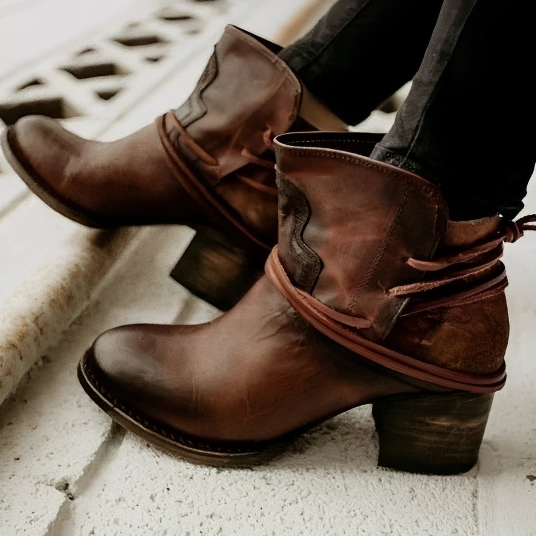 Jesse - Bottes féminines tendance avec talons hauts