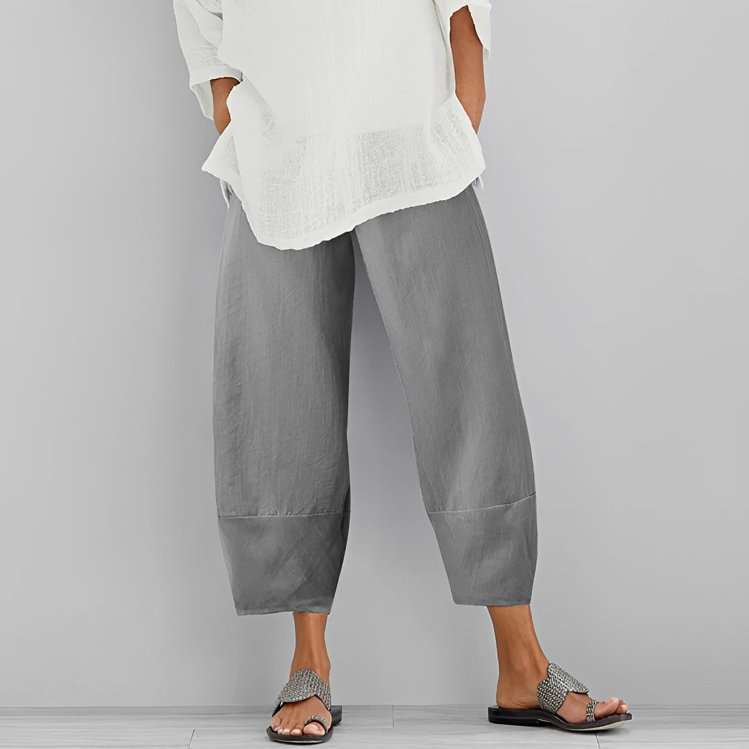 Mariam - Pantalon large et décontracté