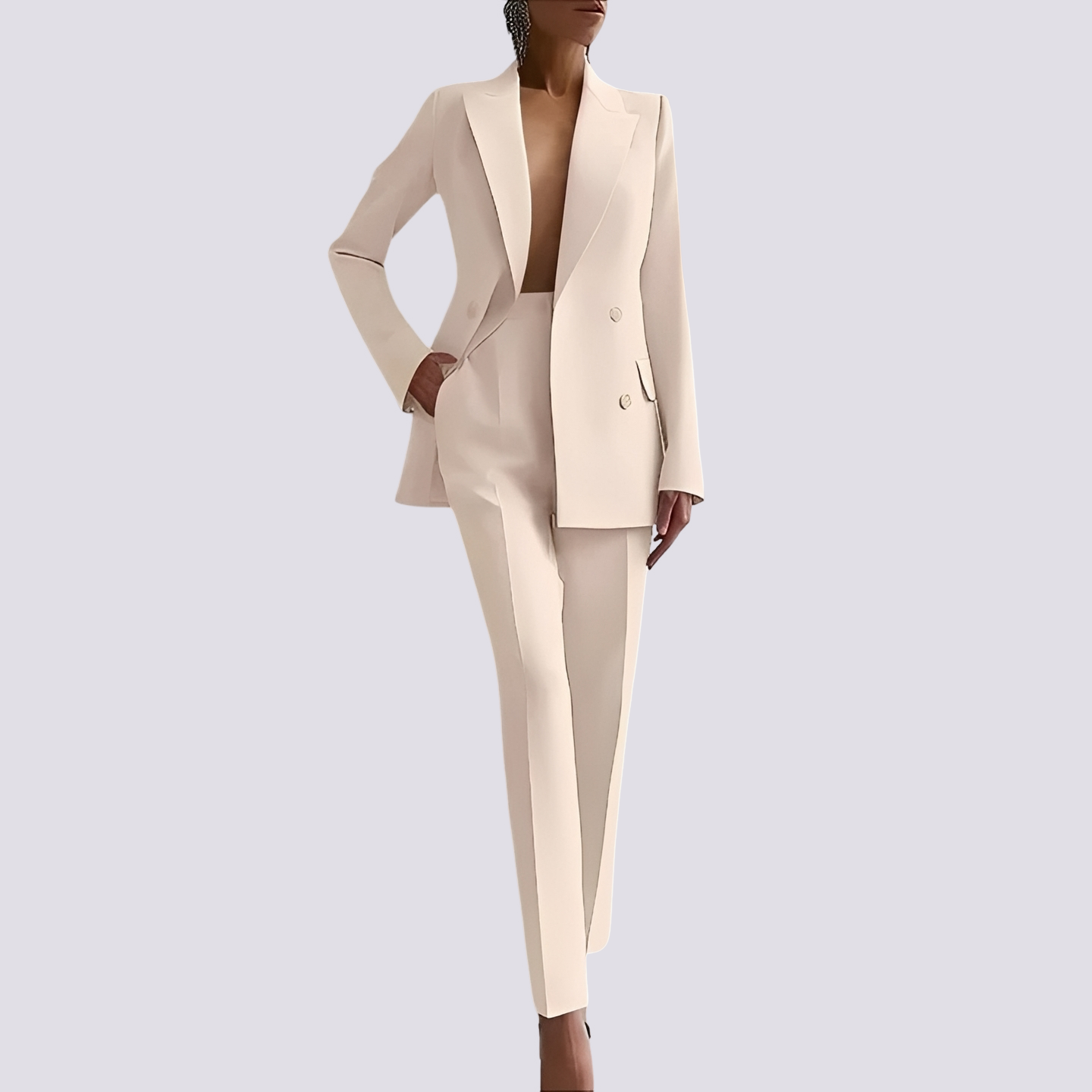 Fannie - Costume formel à un bouton unique