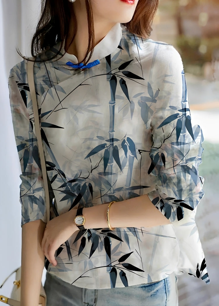 Margaret - Chemisier à fleurs chic pour femmes
