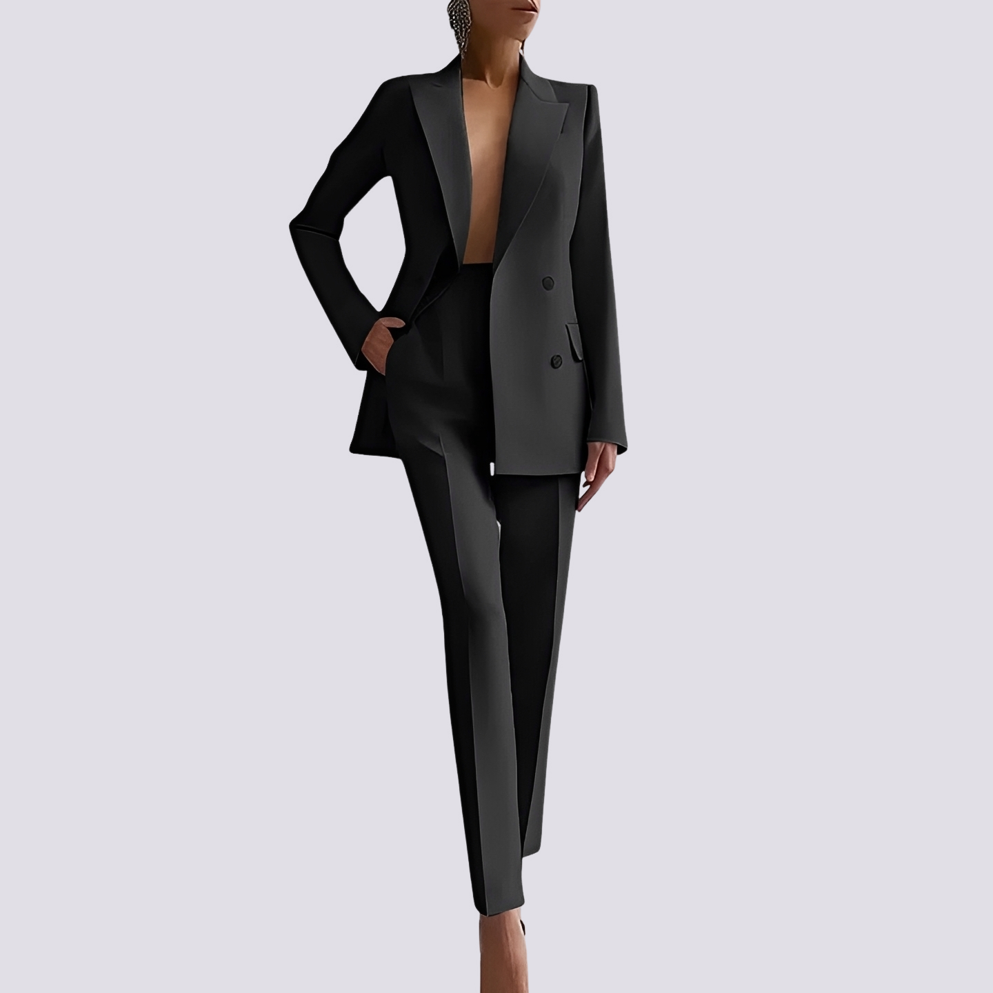 Fannie - Costume formel à un bouton unique