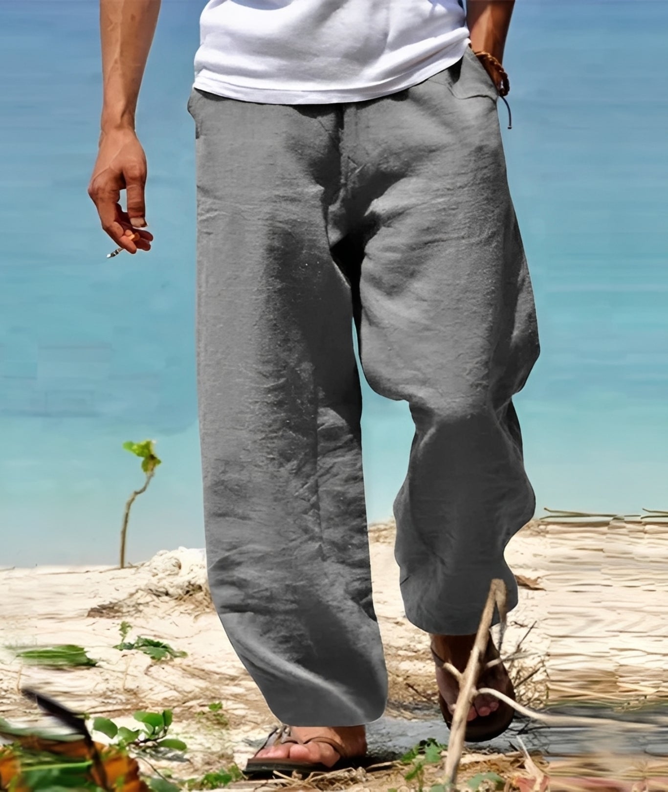 Theo - Pantalon Homme - pour Balades Ensoleillées à l'Extérieur