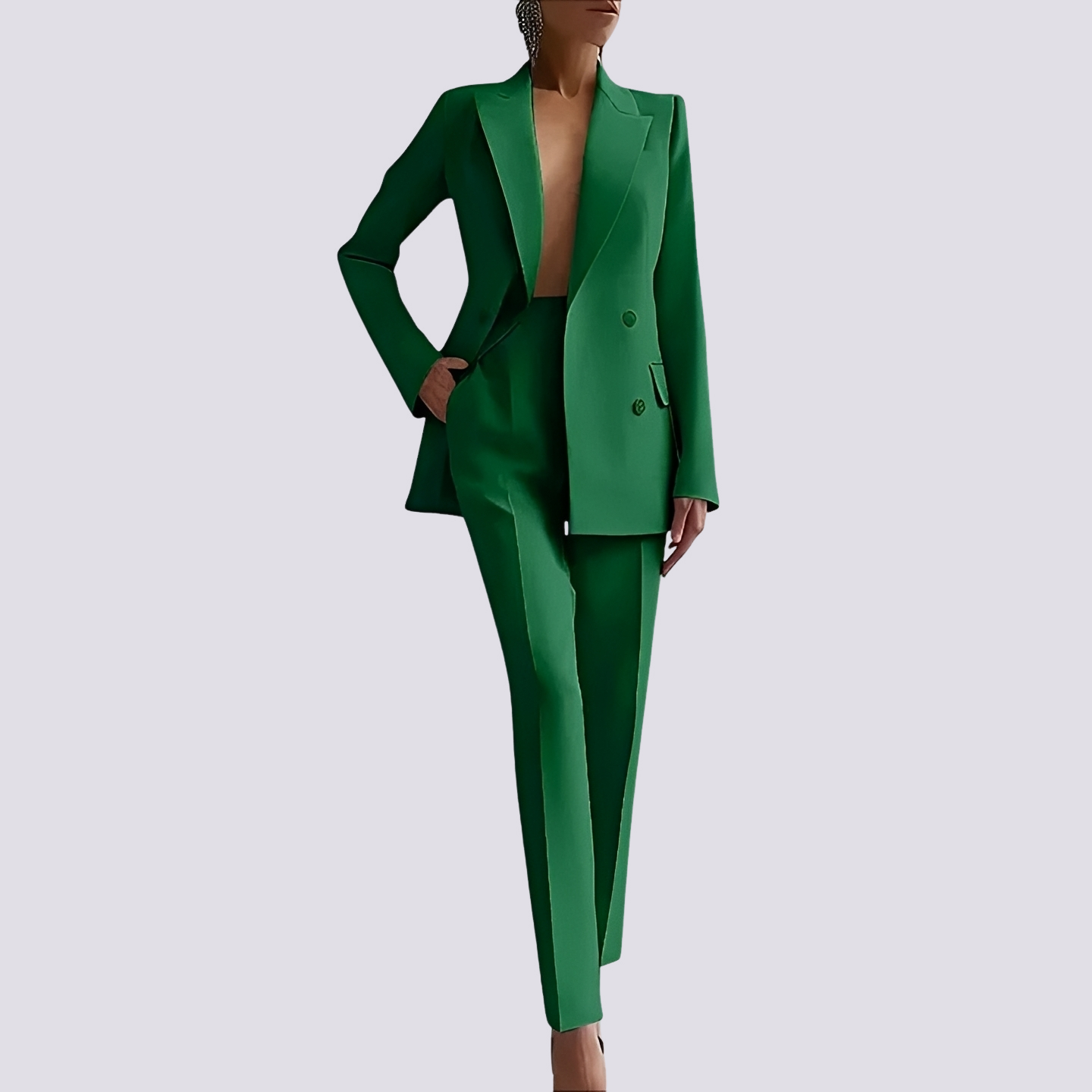 Fannie - Costume formel à un bouton unique