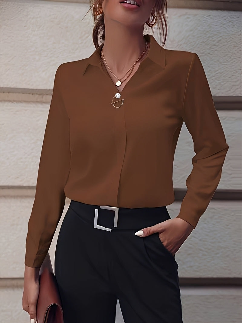Erica - Chemise élégante à manches longues