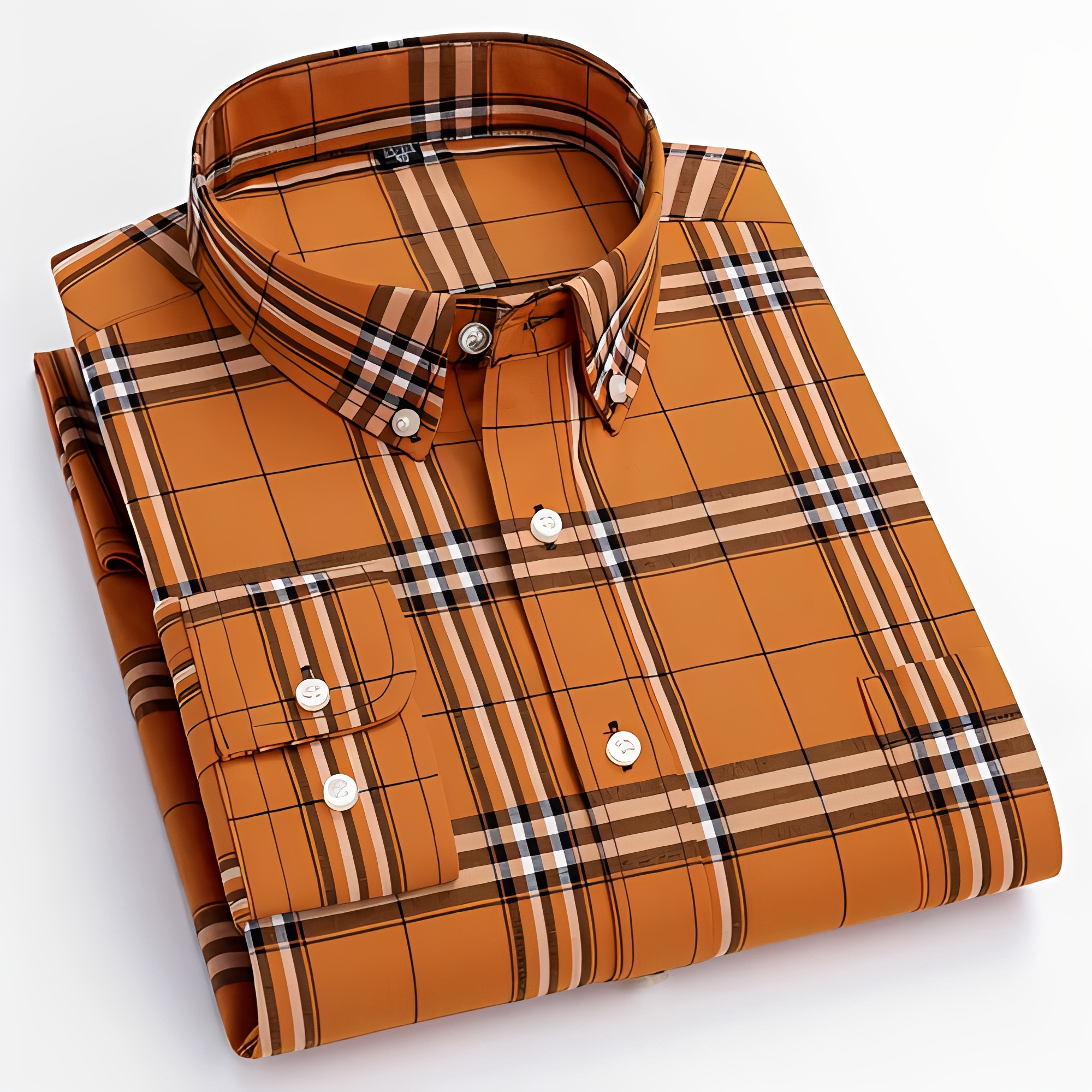 Aldrine - Chemise homme manches longues style relax