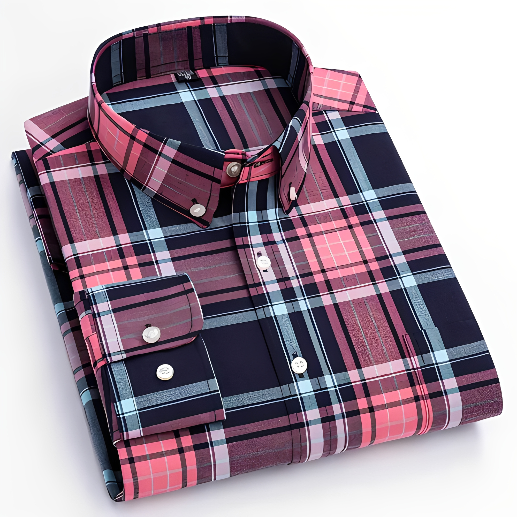 Aldrine - Chemise homme manches longues style relax