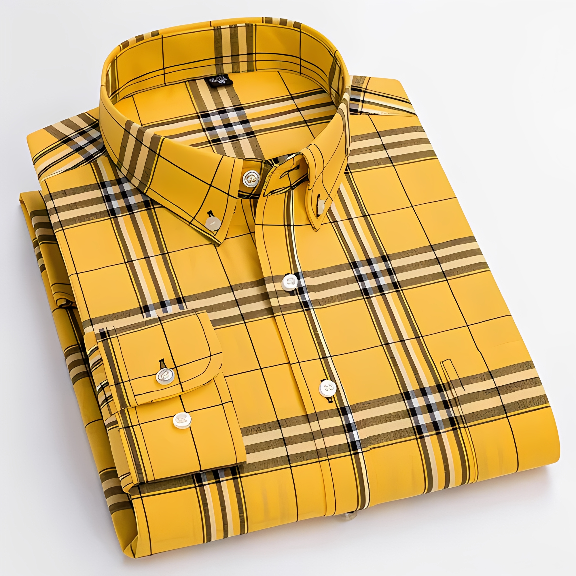 Aldrine - Chemise homme manches longues style relax