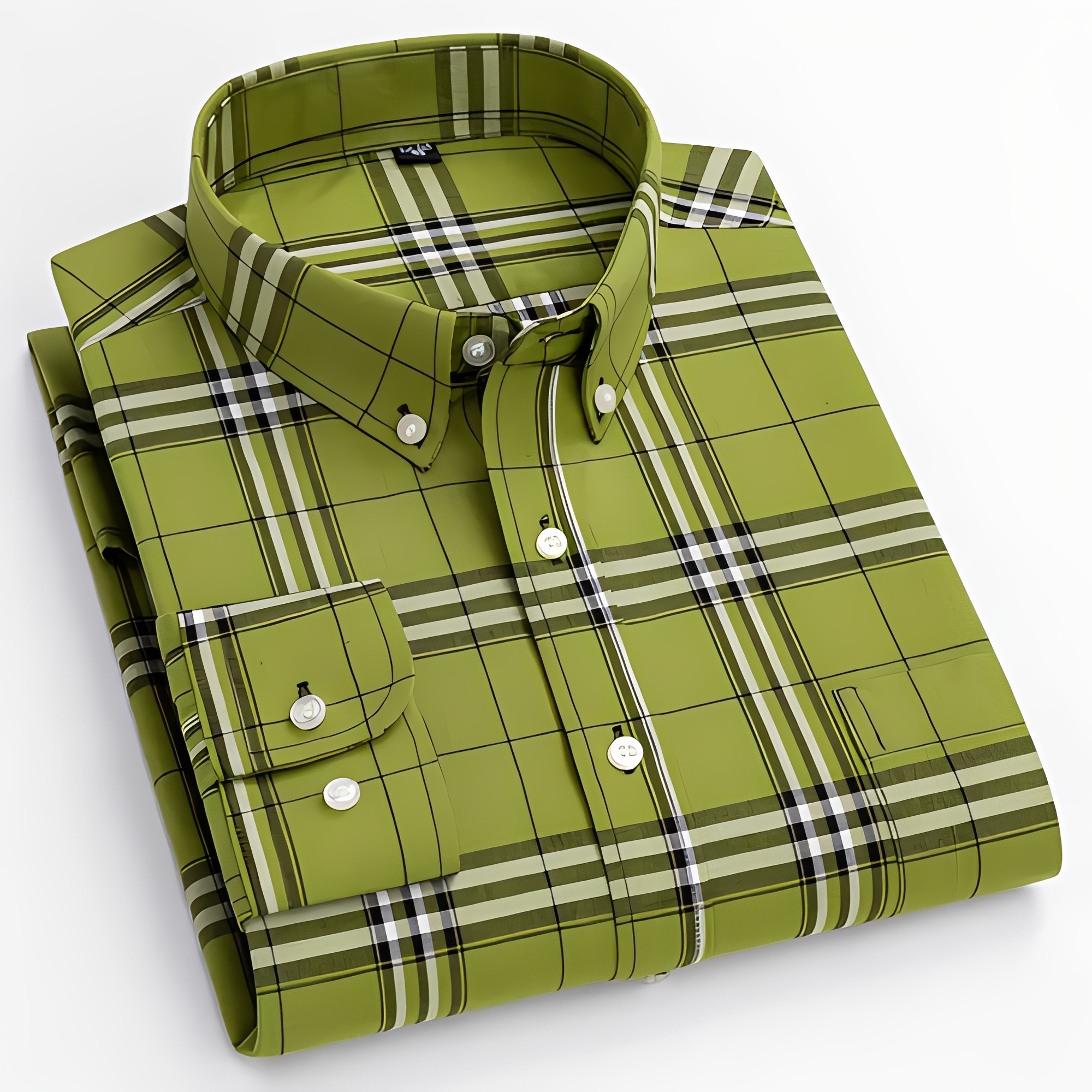 Aldrine - Chemise homme manches longues style relax