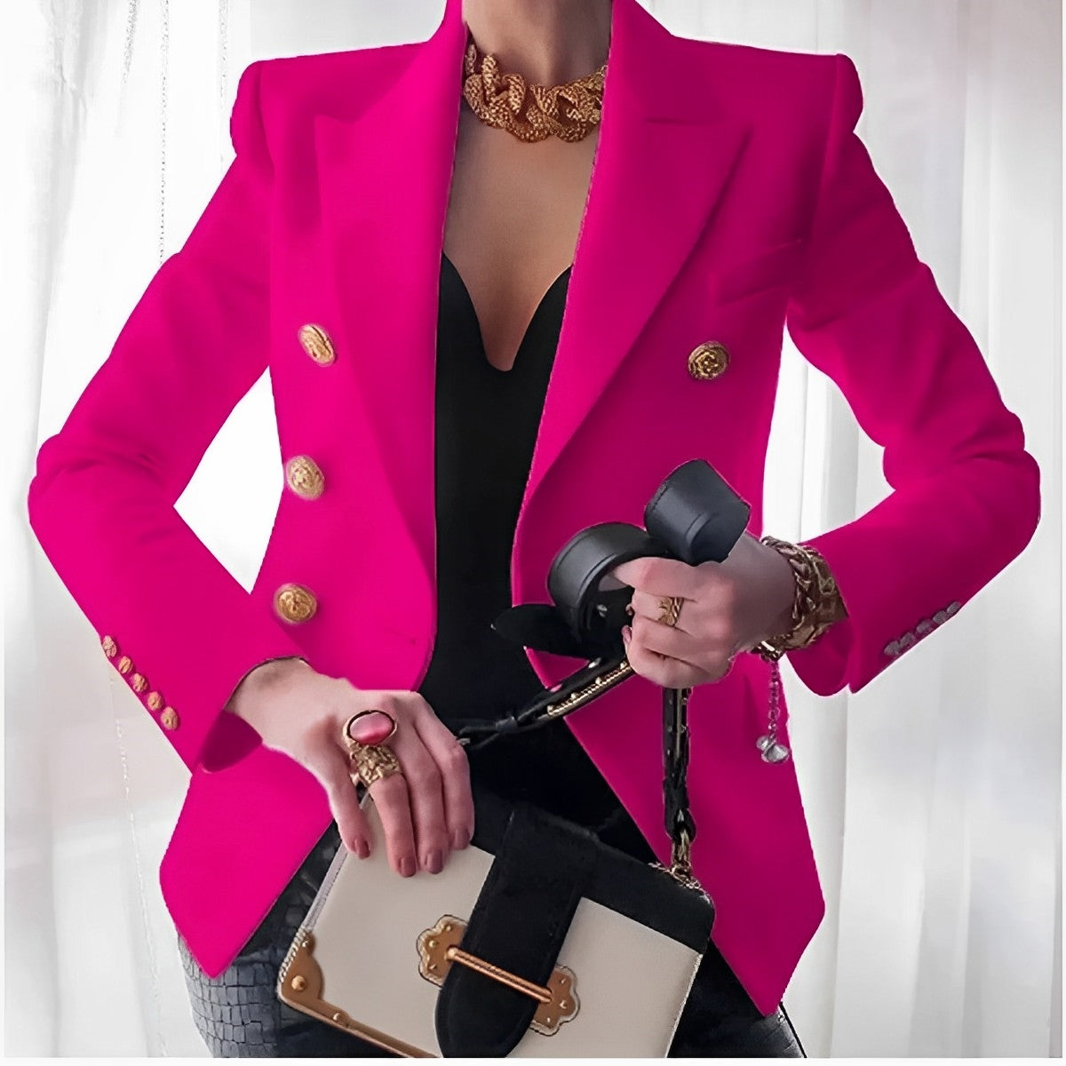 Old Money - Blazer féminin élégant et sophistiqué