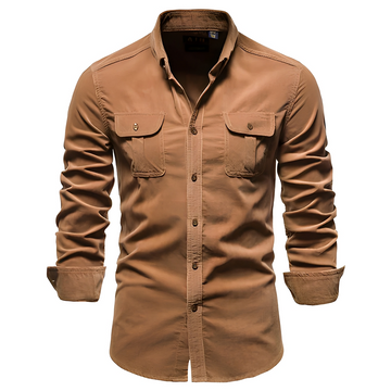 Blake - Chemise homme relax à manches longues