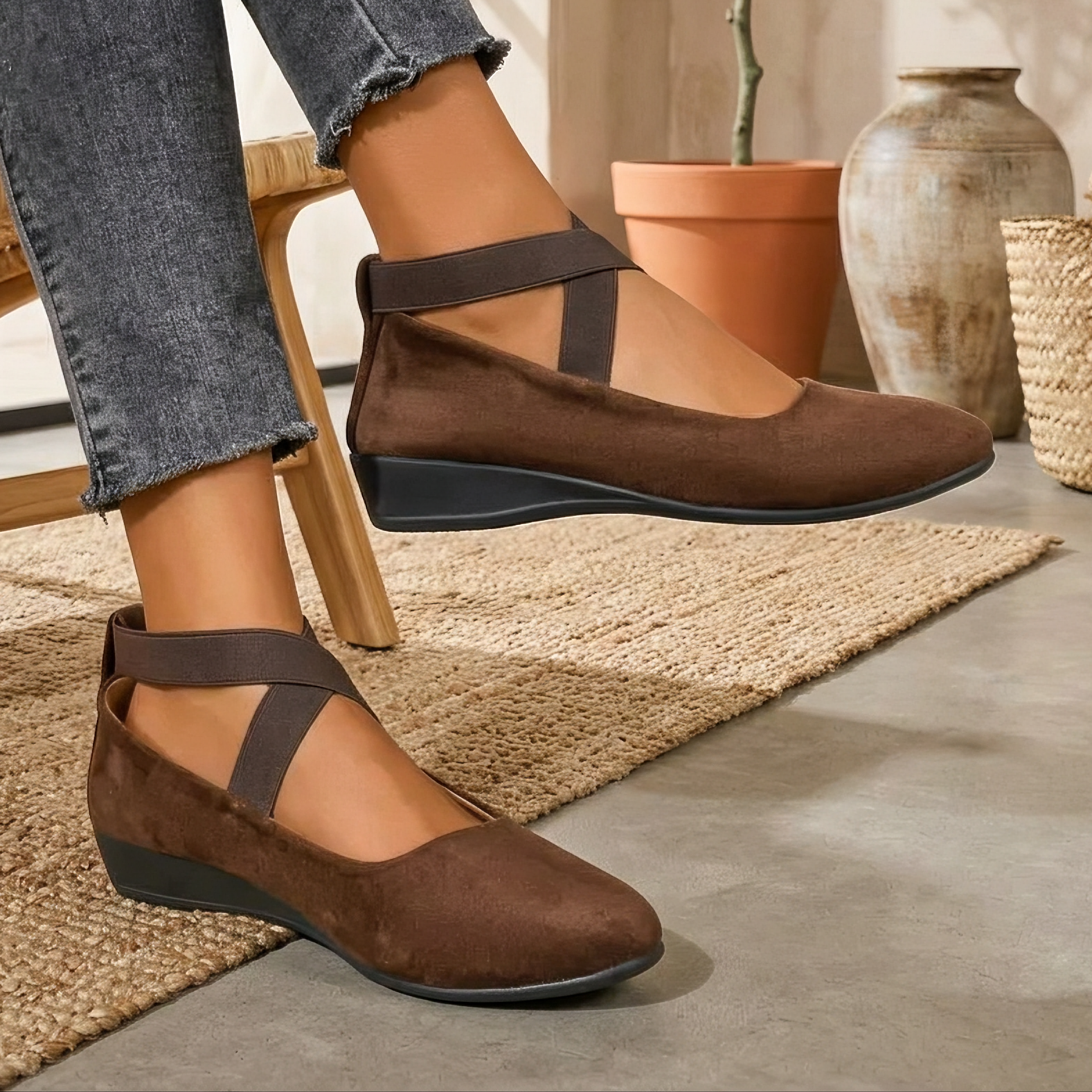 Rhea - Chaussures Confort Vintage