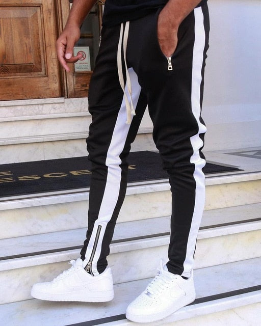Mateo - Pantalons de jogging avec bandes latérales